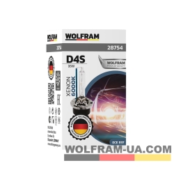 Автолампа ксеноновая Wolfram D4S 6000k 35W Ultra Violet 28754