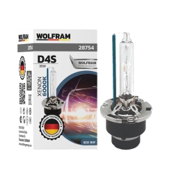 Автолампа ксеноновая Wolfram D4S 6000k 35W Ultra Violet 28754