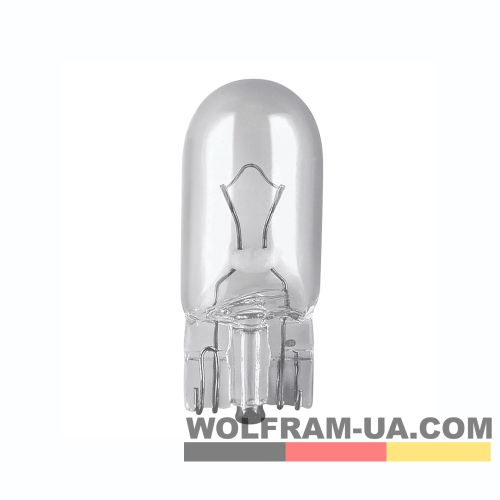 Автолампа накаливания Wolfram 12v T10 W5W 26305