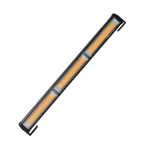 LED Балка Стробоскоп Мигалка Wolfram 30W Cob 458x55x45mm Жовте Світло (31345)