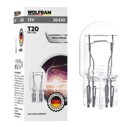 Автолампа накаливания Wolfram 12v T20 W21/5W 26430