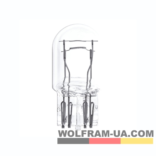 Автолампа розжарювання Wolfram 12v T20 W21/5W (26430)