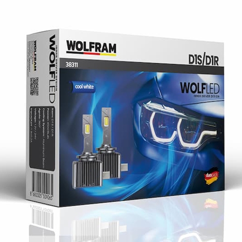 LED Автолампы Wolfram 12v D1S-D1R 45W Wolf LED 38311 (2шт)