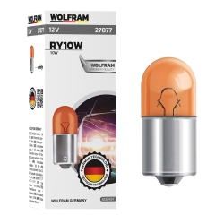 Автолампа розжарювання Wolfram 12v RY10W 10W (27877)