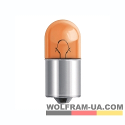 Автолампа розжарювання Wolfram 12v RY10W 10W (27877)