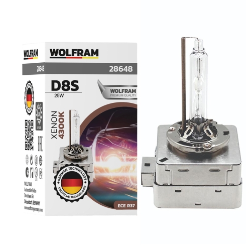 Автолампа ксенонова Wolfram D8S 4300k 25W Ultra Violet (28648)