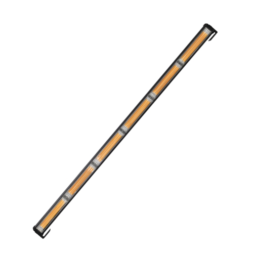LED Балка Стробоскоп Мигалка Wolfram 50W Cob 760x55x45mm Жовте Світло (31376)