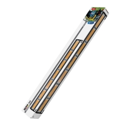 LED Балка Стробоскоп Мигалка Wolfram 70W Cob 1060x55x45mm Жовте Світло (31406)