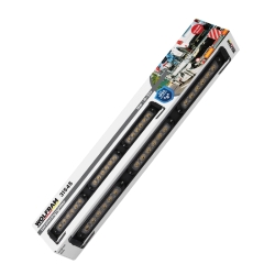 LED Балка Стробоскоп Мигалка Wolfram 18W led 458x55x45mm Жовте Світло (31545)