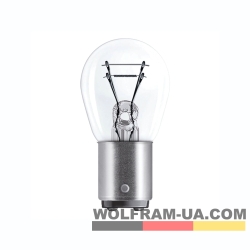 Автолампа розжарювання Wolfram 12v P21/4 21/4W (27918)