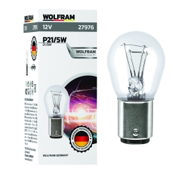 Автолампа розжарювання Wolfram 12v P21/5 21/5W (27976)
