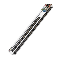 LED Балка Стробоскоп Мигалка Wolfram 48W led 1185x55x45mm Жовте Світло (31618)