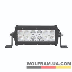 LED Балка + Денні ходові вогні Wolfram 32W 7-режимів 19см Білий+Жовте Світло (31631)