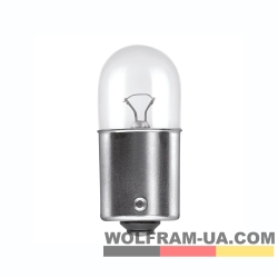 Автолампа розжарювання Wolfram 24v R5W 5W (34767)