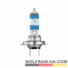 Автолампа галогенна Wolfram 12v H7 55W Night Vision +150% 2шт (22197NV)