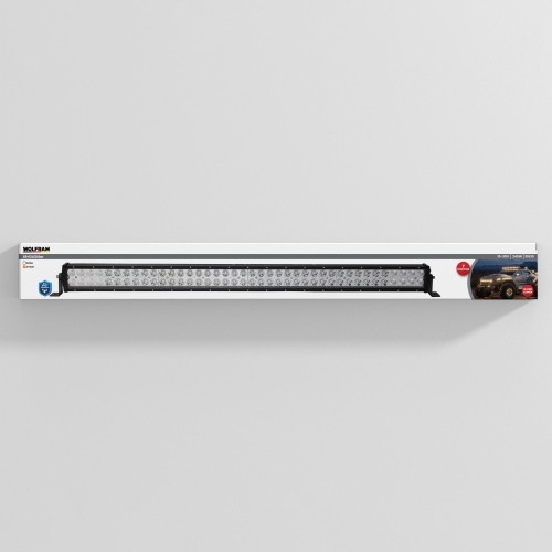 LED Балка + Дневные ходовые огни Белый+Желтый Свет Wolfram 240W 7-режимов 106см 31635