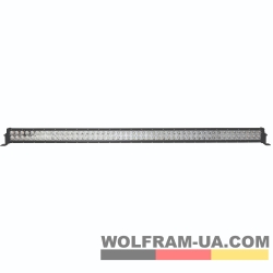 LED Балка + Денні ходові вогні Wolfram 300W 7-режимів 137см Білий+Жовте Світло (31636)
