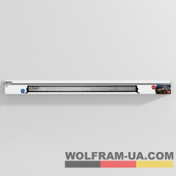 LED Балка + Денні ходові вогні Wolfram 300W 7-режимів 137см Білий+Жовте Світло (31636)