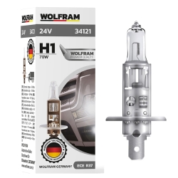 Автолампа галогенная Wolfram 24v H1 70W 34121
