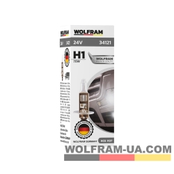 Автолампа галогенная Wolfram 24v H1 70W 34121