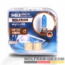 Автолампа галогенна Wolfram 12v HB3 100W Sky Blue 2шт (29005SB)