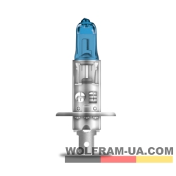 Автолампа галогенная Wolfram 12v H1 100W Sky Blue 22101SB (2шт)