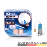 Автолампа галогенна Wolfram 12v H3 100W Sky Blue 2шт (22103SB)