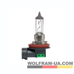 Автолампа галогенная Wolfram 24v H11 70W 34311