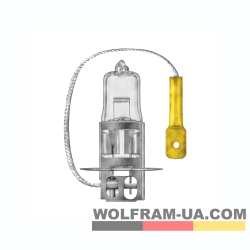 Автолампа галогенная Wolfram 12v H3 100W Power Rally 22113
