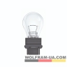 Автолампа накаливания Wolfram 12v P27W 27W 23156