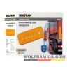 LED Фонарь габаритный Wolfram 12v 2W E9-R10 Certified Желтый (39010)