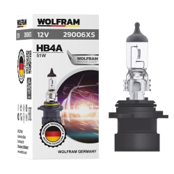 Автолампа галогенная Wolfram 12v HB4A 9006XS 51W 29006XS