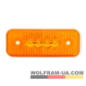 LED Ліхтар габаритний Wolfram 24v 2W E9-R10 Certified Жовтий (39020)