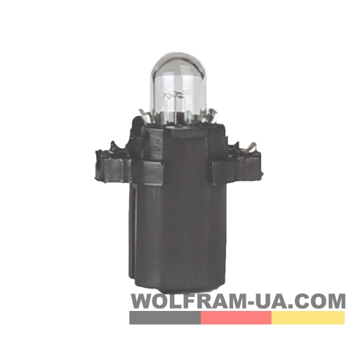 Автолампа индикаторная Wolfram 12v MF 1.2W 30113