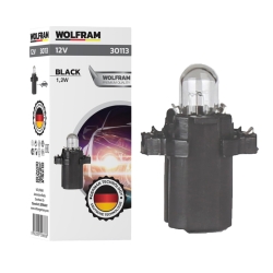 Автолампа індикаторна Wolfram 12v MF 1.2W (30113)