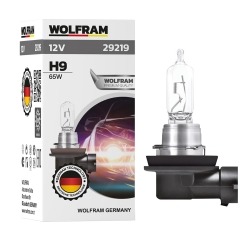 Автолампа галогенная Wolfram 12v H9 65W 29219