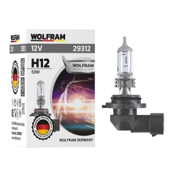 Автолампа галогенная Wolfram 12v H12 53W 29312