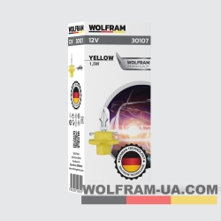 Автолампа індикаторна Wolfram 12v MFX6 1.2W (30107)