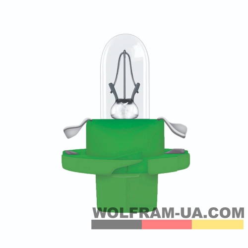 Автолампа индикаторная Wolfram 12v MFX6 2W 30106