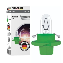 Автолампа індикаторна Wolfram 12v MFX6 2W (30106)