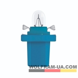 Автолампа індикаторна Wolfram 12v MFX 1.2W (30103)