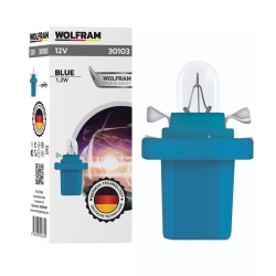 Автолампа індикаторна Wolfram 12v MFX 1.2W (30103)