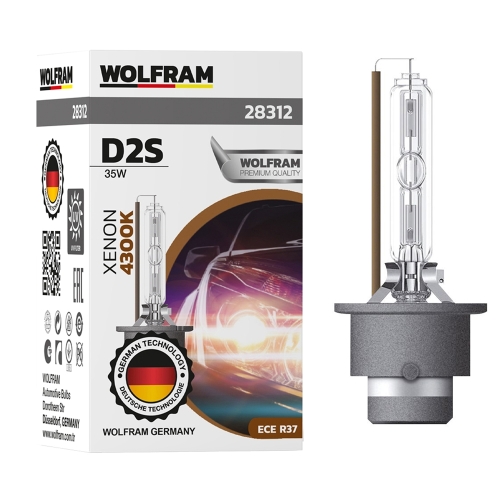Автолампа ксеноновая Wolfram D2S 35W 28312