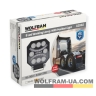 LED фара рабочая Wolfram 12-30v 24+12W E9 Certified Белый+Желтый (32002)