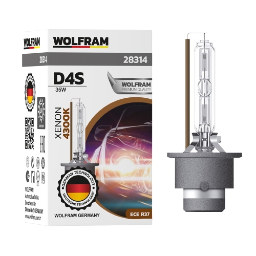 Автолампа ксеноновая Wolfram D4S 35W 28314
