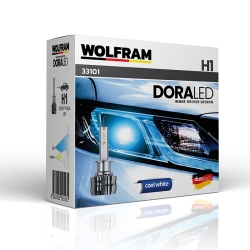 LED Автолампы Wolfram 12v H1 19W Dora LED 33101 (2шт)