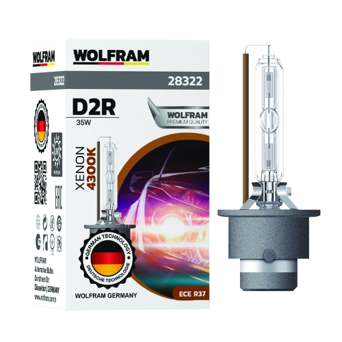 Автолампа ксеноновая Wolfram D2R 35W 28322