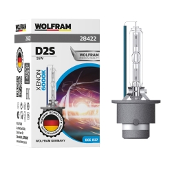 Автолампа ксеноновая Wolfram D2S 35W White Light 28422