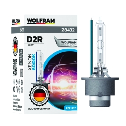 Автолампа ксеноновая Wolfram D2R 35W White Light 28432