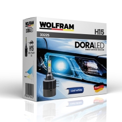 LED Автолампы Wolfram 12v H15 19W Dora LED 33225 (2шт)